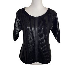 Diane Von Furstenberg Zip Up Sweater size P (Small)